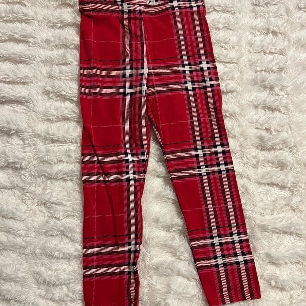 Garanimals Red Plaid Kids Leggings